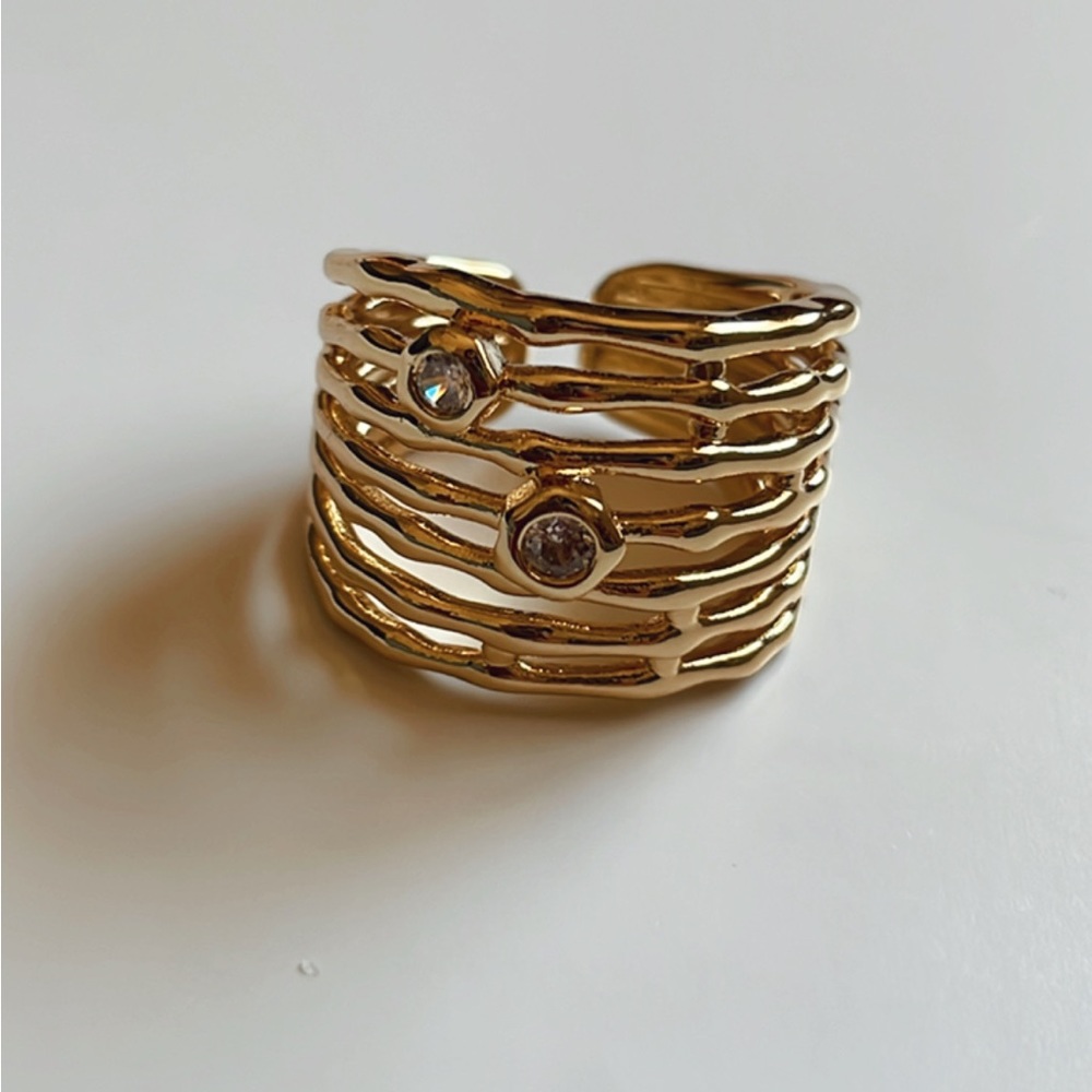 Gold Ring Stack - Picture 2 of 8